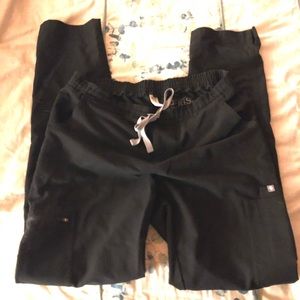 FIGS Black Scrub Pant